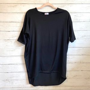 LuLaRoe Black Irma Top